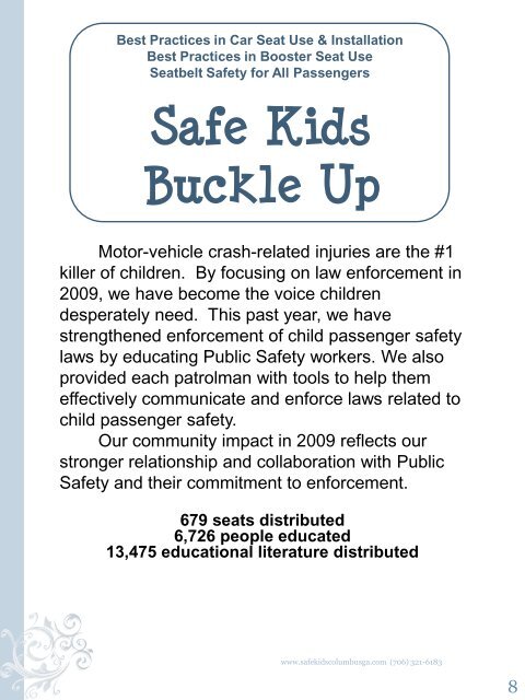 Annual Report 2009 - Safe Kids Columbus