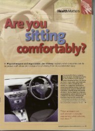 DRIVING POSTURE.pdf - Safety.dept.shef.ac.uk