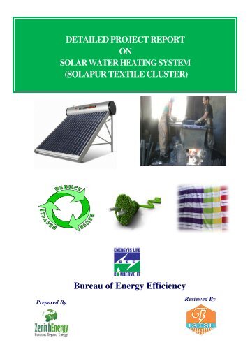 DPR on solar water heating system (2000LPD) - Sameeeksha