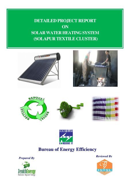 DPR on solar water heating system (2000LPD) - Sameeeksha