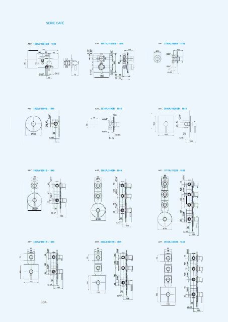 index bagno accessori cucina docce disegni tecnici - Terra Italia