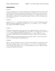 In Class Exercises Problem 1 A group of n students go to a ...