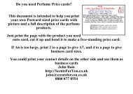 Product CardsInfo - ScentsForYou