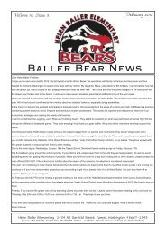 Baller Bear News - Camas School District