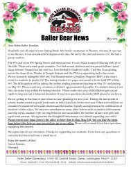 Helen Baller Newsletter, May 2013 - Camas School District