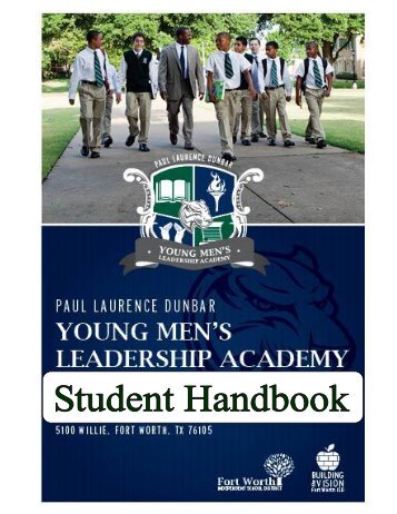 YMLA Student Handbook - Fort Worth ISD Schools