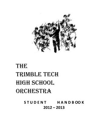 2012-2013 Orchestra Handbook - Fort Worth ISD Schools