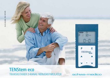 TENS-Gerät TENStem eco Nervenstimulator - schwa-medico