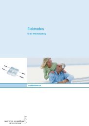 Info Elektroden Übersicht - schwa-medico