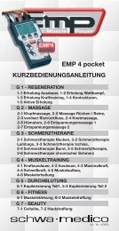 Muskelstimulationsgerät EMP 4-pocket - schwa-medico