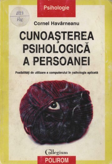 Cunoasterea Psihologica a Persoanei by MDD
