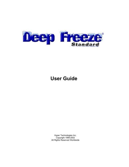 deep freeze software how promp sceen to come up deep freeze software how promp sceen to come up