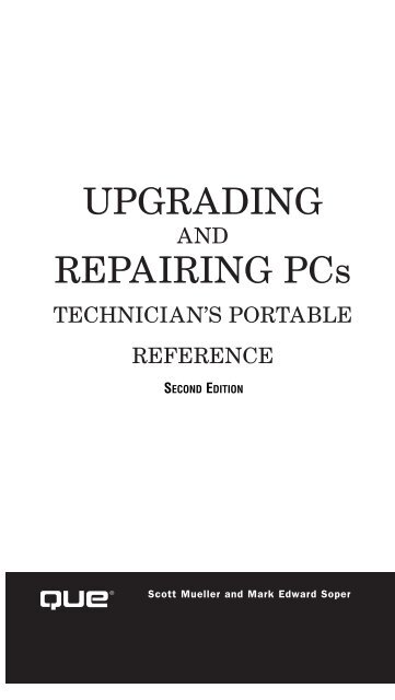 UPGRADING REPAIRING PCs