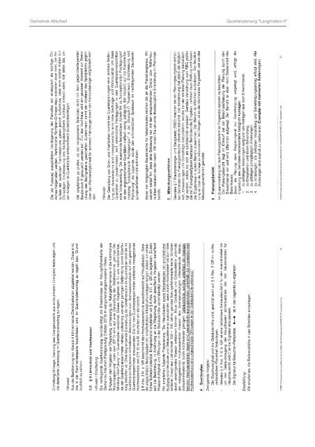 Quartierplanung "Langmatten II" - Gemeinde Allschwil