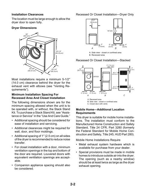 24″ ELECTRIC DRYER - Whirlpool