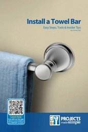 Install a Towel Bar - Walmart