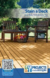 Stain a Deck - Walmart