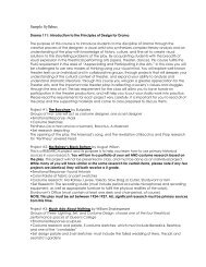 Sample Syllabus - Queens College Academic Senate