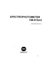 CM-512m3 Spectrophotometer - Konica Minolta Sensing Americas ...