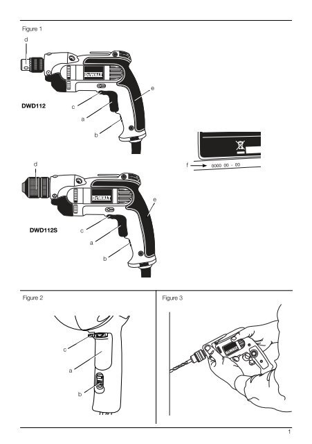 Notice d'utilisation - Service après vente - Dewalt