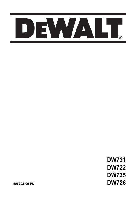 Dewalt dw725 2024