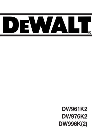 ???????? ??????? - Service - DeWALT