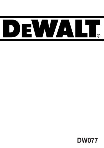 rotationslaser dw077 - Service - DeWALT