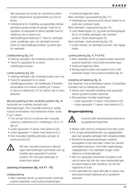 rotationslaser dw077 - Service - DeWALT