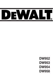 ???????? ??????? - Service - DeWALT