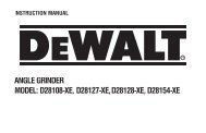 Australia - New Zealand - Service - DeWALT