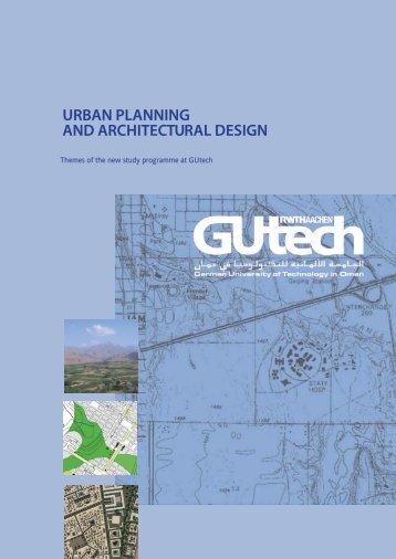 urban planning and architectural design - RWTH Aachen - RWTH ...