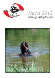 Juli-Aug-Sept 2012 - Setter und Pointer Club Schweiz