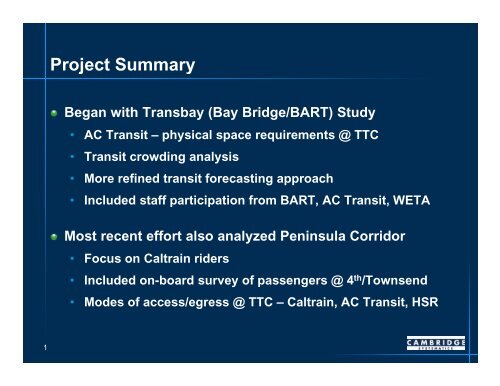 Caltrain Downtown Extension Study - Streetsblog San Francisco