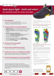 Baak Sports light â leicht und sicher! - arbeitsschutz-mueller.de