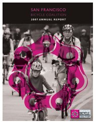 2007 Annual Report - San Francisco Bicycle Coalition