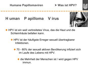 Humane Papillomaviren Was ist HPV? - SGGG