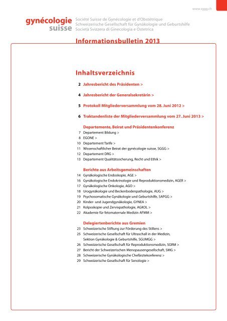 Download PDF Informationbulletin - SGGG