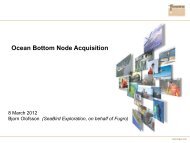 Ocean Bottom Node Acquisition