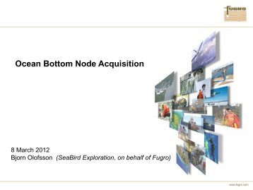 Ocean Bottom Node Acquisition