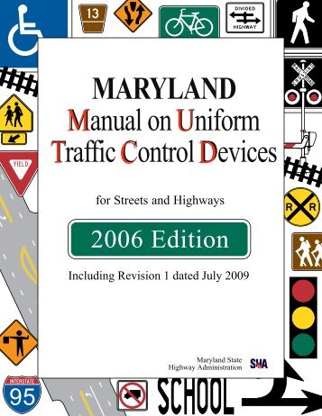 MdMUTCD 2006 - Maryland State Highway Administration