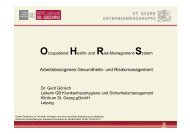 Aufbau- und Ablauforganisation im Arbeitsschutzmanagementsystem