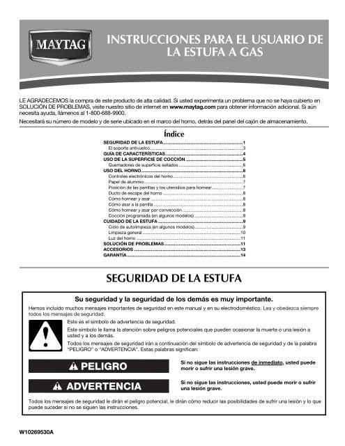 advertencia - Whirlpool Corporation