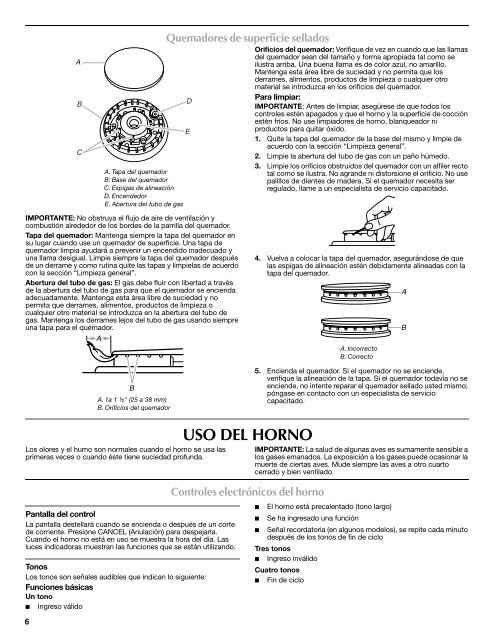 advertencia - Whirlpool Corporation