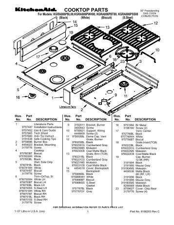 Whirlpool ceramic cooktop stove