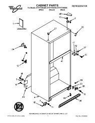 CABINET PARTS - Whirlpool