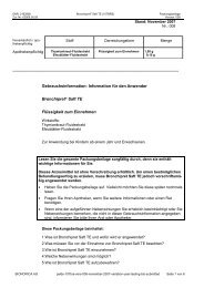 Information für den Anwender Bronchipret® Saft TE Flüssigkeit zum ...