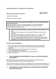 GEBRAUCHSINFORMATION: Mucosolvan® Hustensaft 30 mg/5 ml