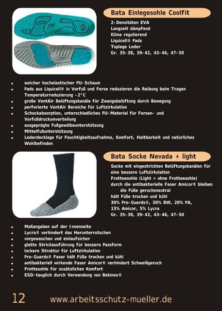 Schuhkatalog 2008 2009 - arbeitsschutz-mueller.de