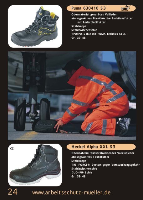 Schuhkatalog 2008 2009 - arbeitsschutz-mueller.de