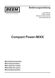Compact Power-MiXX - Beem